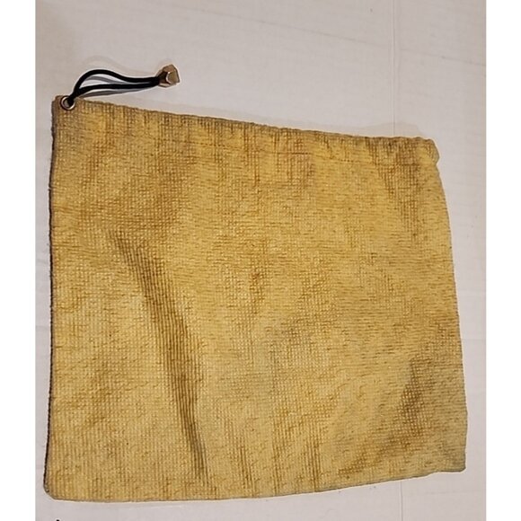 2 FENDI 15 x 15 dust travel purse shoe storage Bag cloth with drawstring vintage - Picture 3 of 7